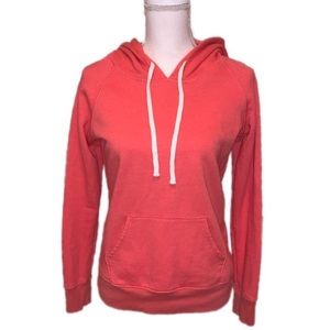 Old Navy Coral Fleece Hoodie Size Small